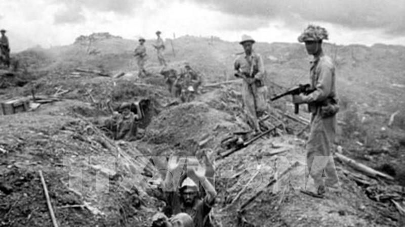 Điện Biên Phủ, ngày 2-4-1954, quân ta chiếm được cứ điểm 311 (đồn Căng Na)
